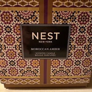New NEST Moroccan Amber Scented Candle